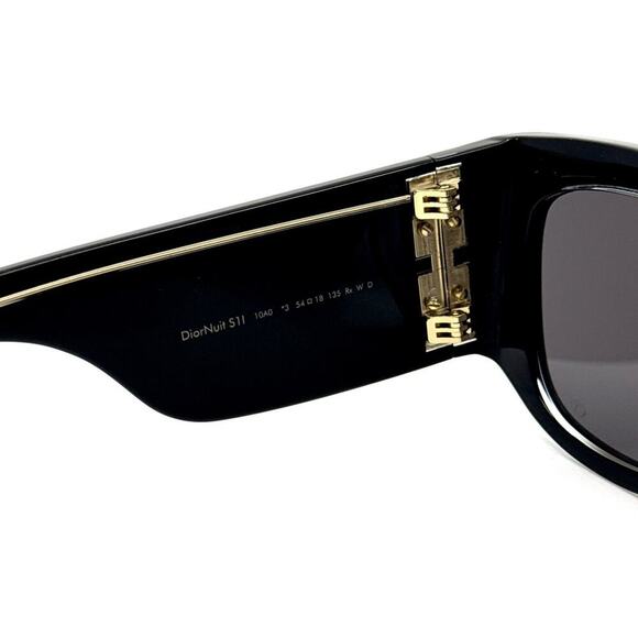 NEW!!! CHRISTIAN DIOR Sunglasses DiorNuit S1I 10A0 Authentic - Picture 9 of 12